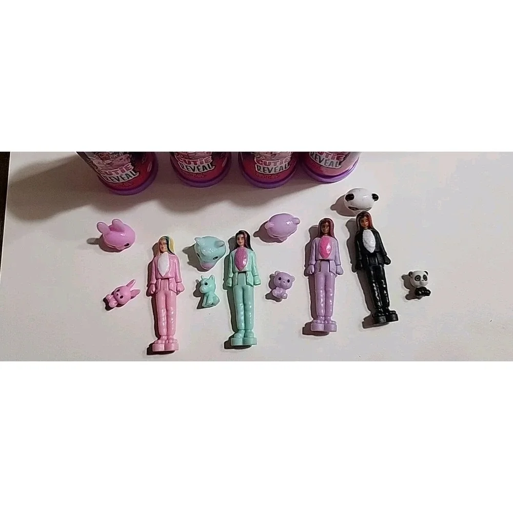 Mini‎ Barbie Land Doll Lot 4